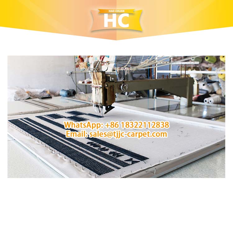 custom rug table tufting machine DST Format Drawing