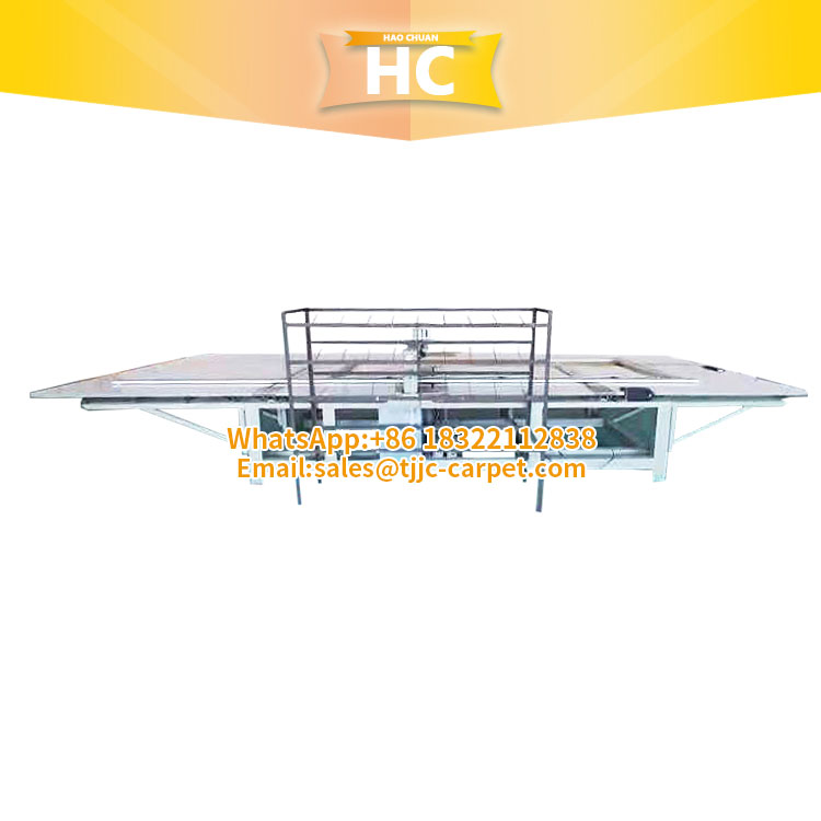 custom rug table tufting machine DST Format Drawing